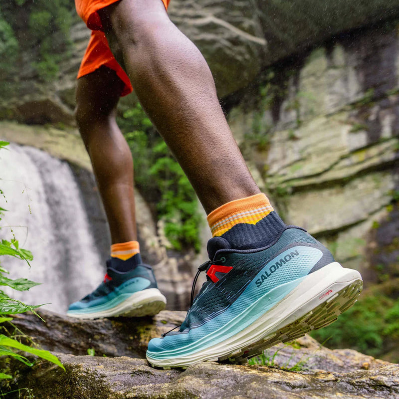 Feetures Trail Max Cushion Quarter Blue Ridge Navy