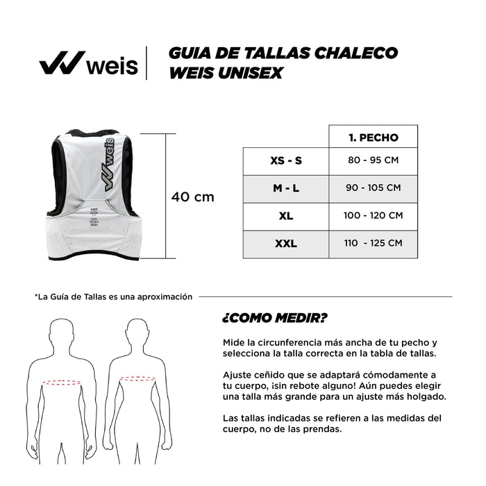 Weis Chaleco Simer ll 10 L de Hidratación - Nación Runner Colombia