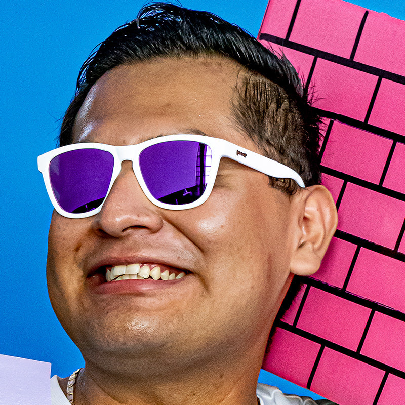 Goodr OGs Side Scroll Eye Roll White