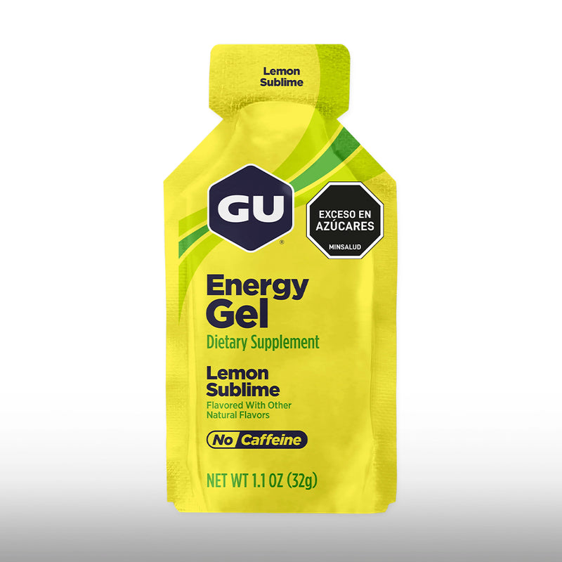 Gu Energy Gel Energetica Sin Cafeina 32g - Limon