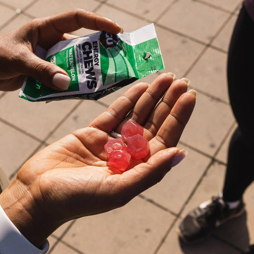 Gu Energy Goma Energética Chews 60g Sin Cafeína - Sandia - Nación Runner Colombia