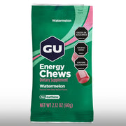 Gu Energy Goma Chews 60g Sin Cafeína - Sandia
