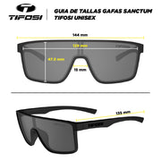 Guia de tallas Tifosi Sanctum