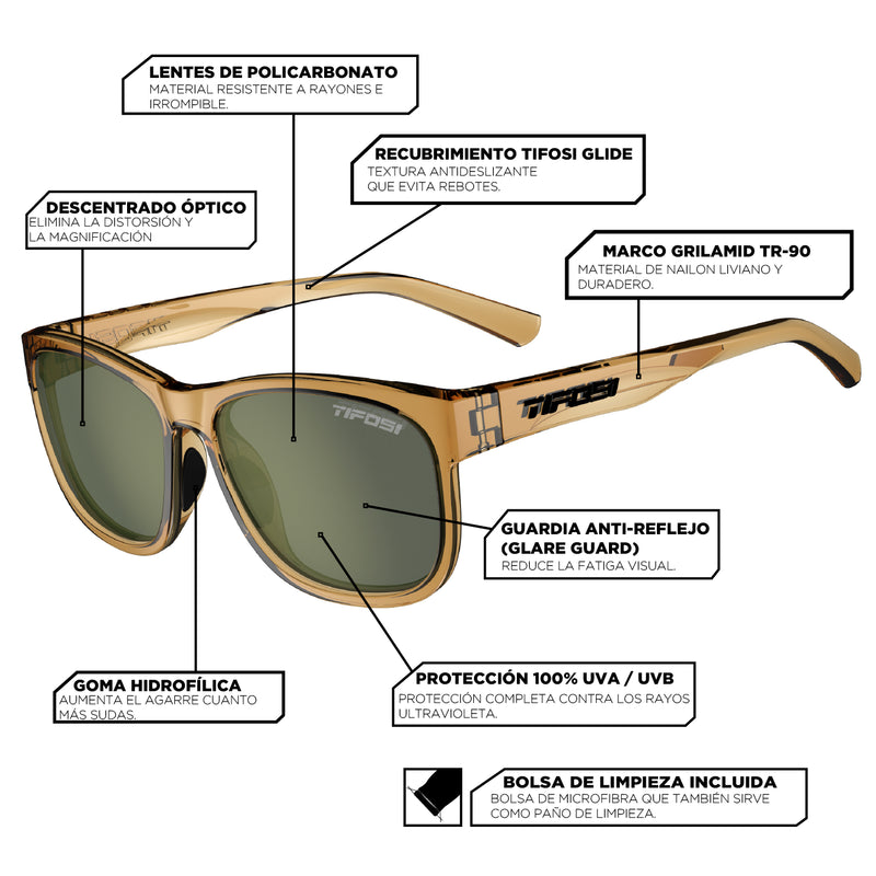 Tifosi Swank XL Blue Tortoise Brown