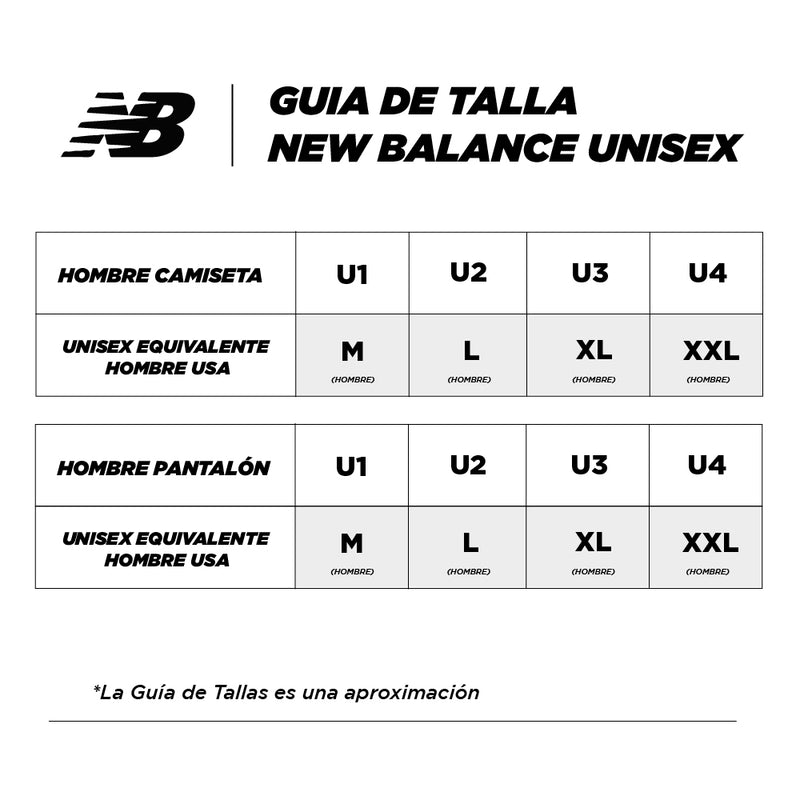 New Balance Camiseta Cotton Unisex Natural Indigo