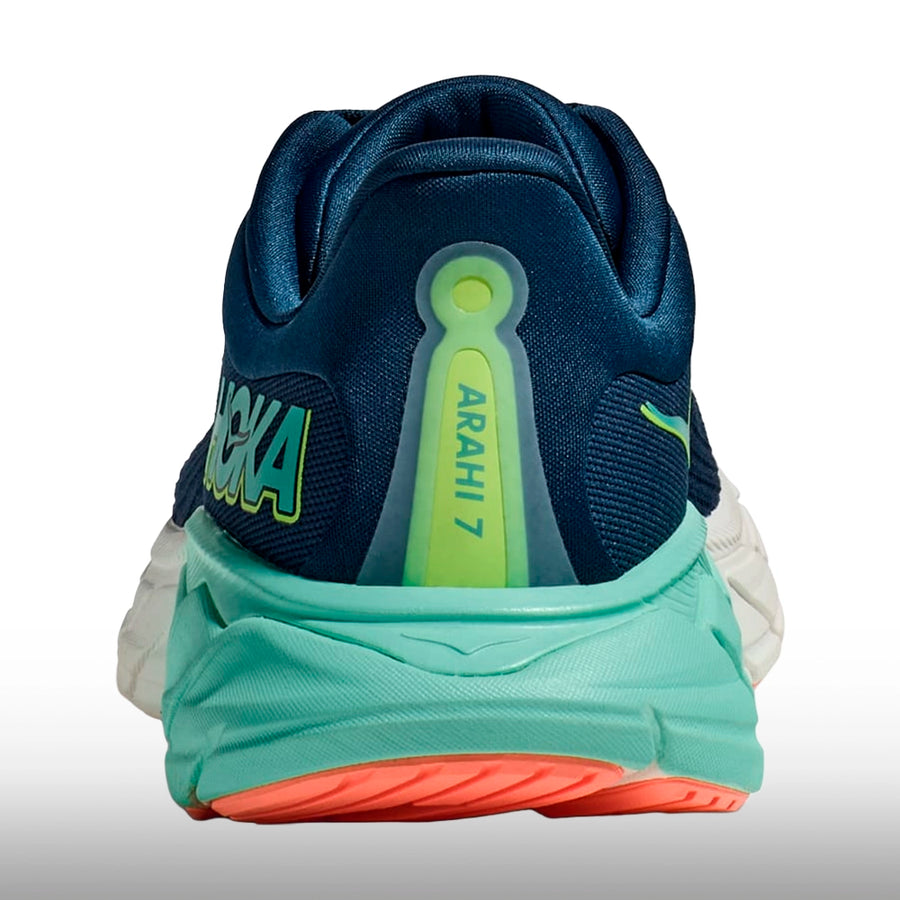 Hoka Arahi 7 Mujer Midnight Seafoam