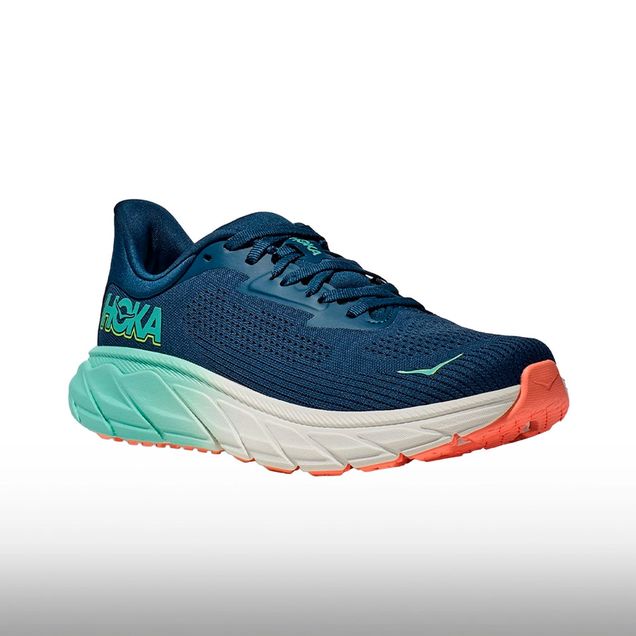 Hoka Arahi 7 Mujer Midnight Seafoam