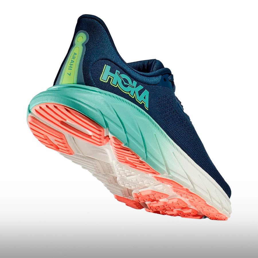 Hoka Arahi 7 Mujer Midnight Seafoam