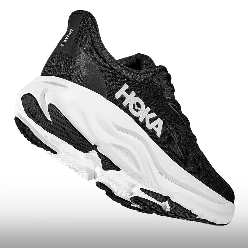 Hoka Arahi 8 Hombre Black White