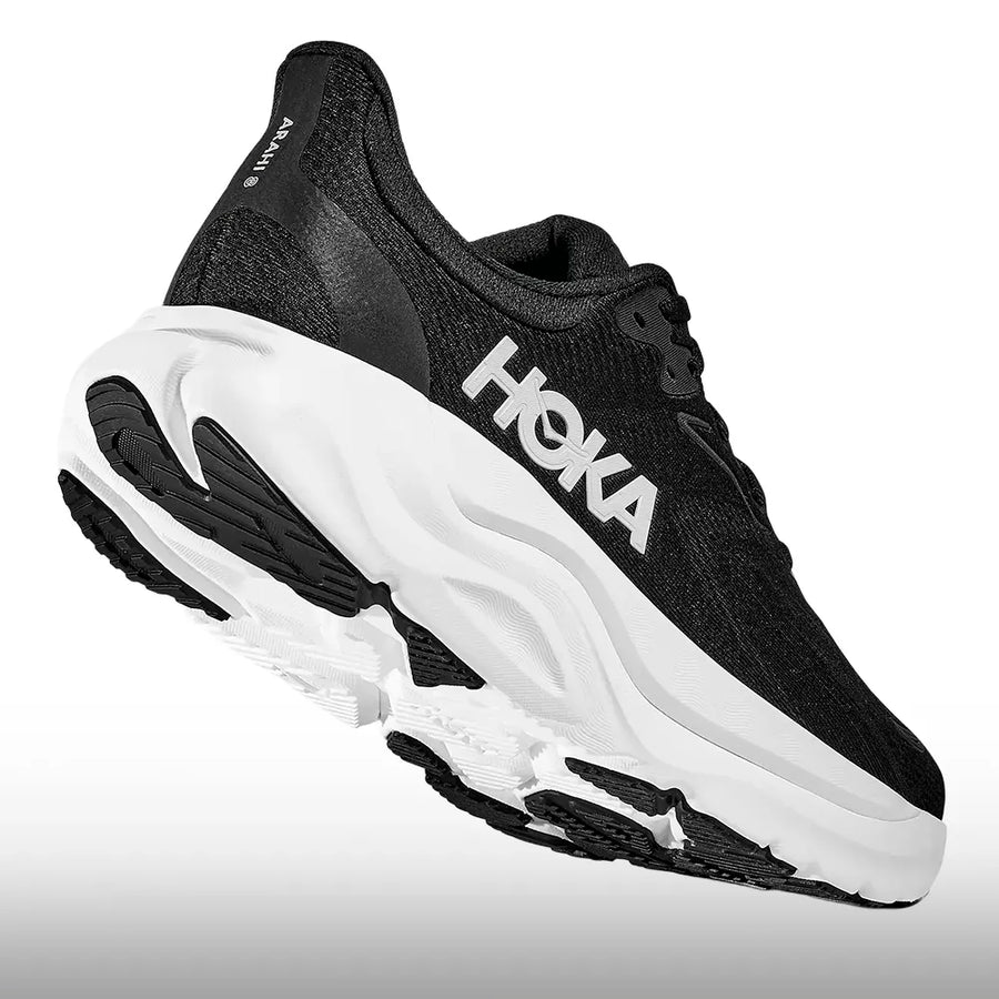 Hoka Arahi 8 Hombre Black White