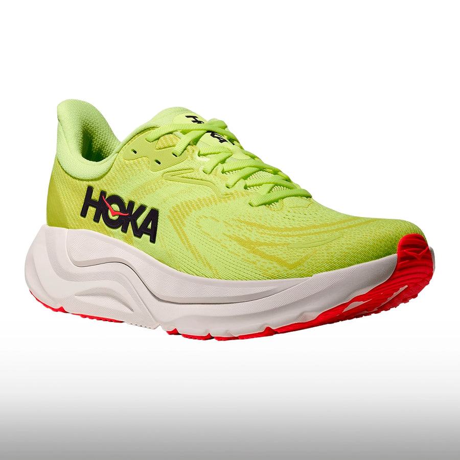 Hoka Arahi 8 Hombre Neon Yuzu Neon Flame