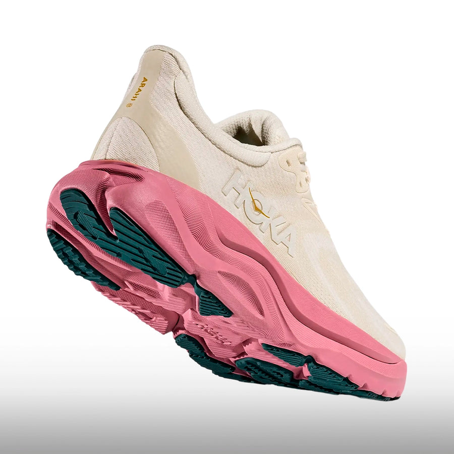 Hoka Arahi 8 Mujer Alabaster Lingonberry