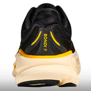 Hoka Bondi 9 Hombre Carbon Black Yellow Gold