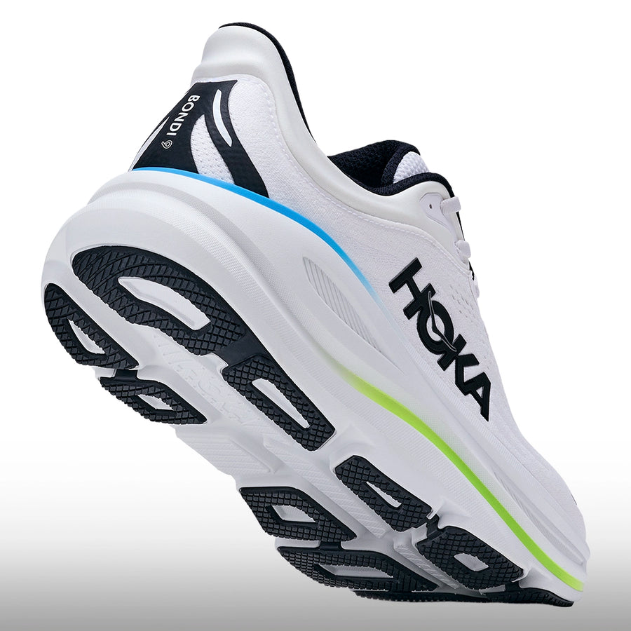 Hoka Bondi 9 Hombre Frost Black
