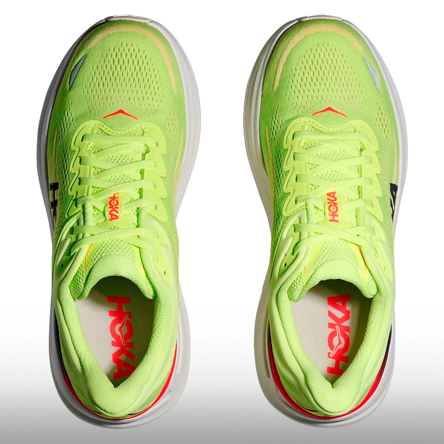 Hoka Bondi 9 Hombre Neon Yuzu Sunlight