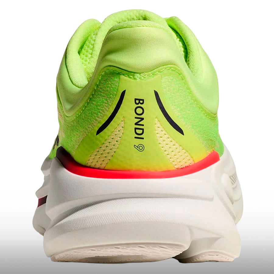 Hoka Bondi 9 Hombre Neon Yuzu Sunlight