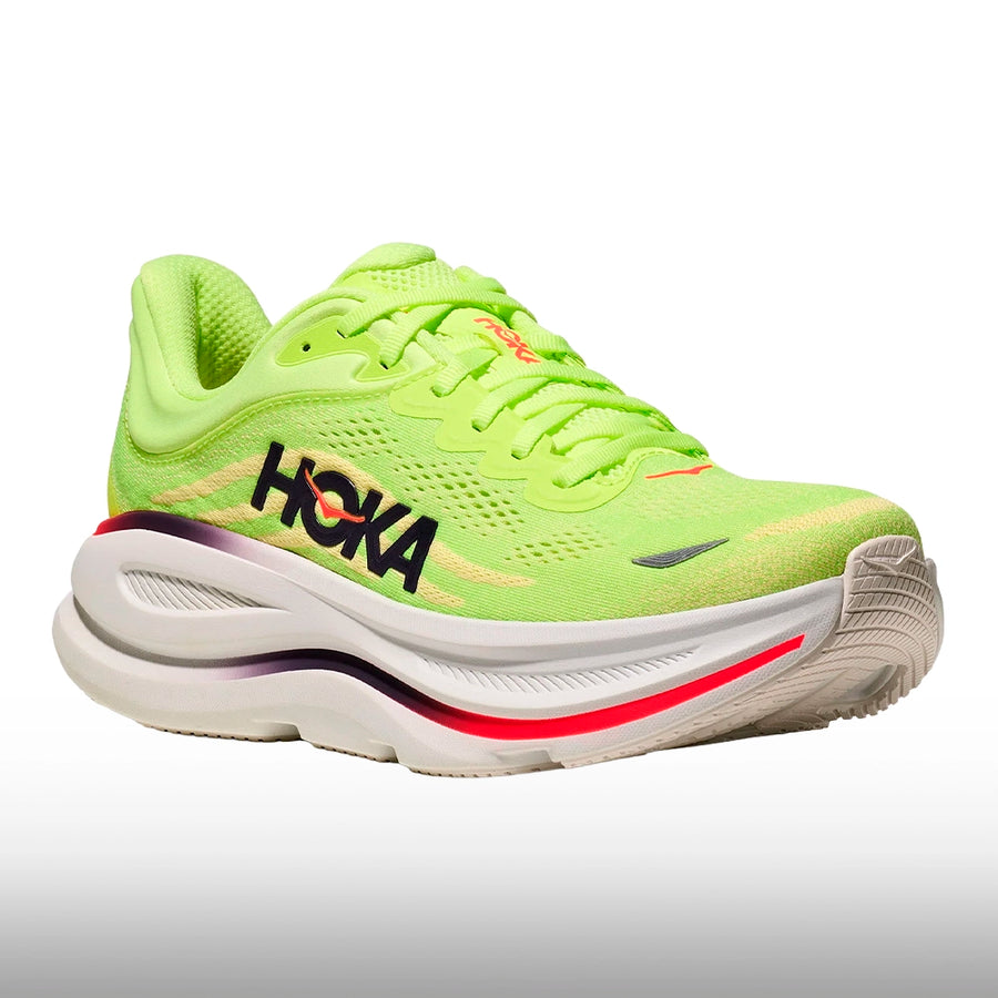 Hoka Bondi 9 Hombre Neon Yuzu Sunlight