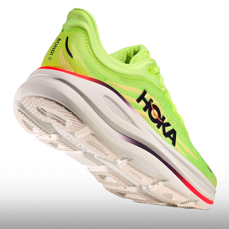 Hoka Bondi 9 Hombre Neon Yuzu Sunlight