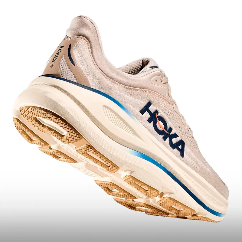 Hoka Bondi 9 Hombre Solar Flare Citrus Glow