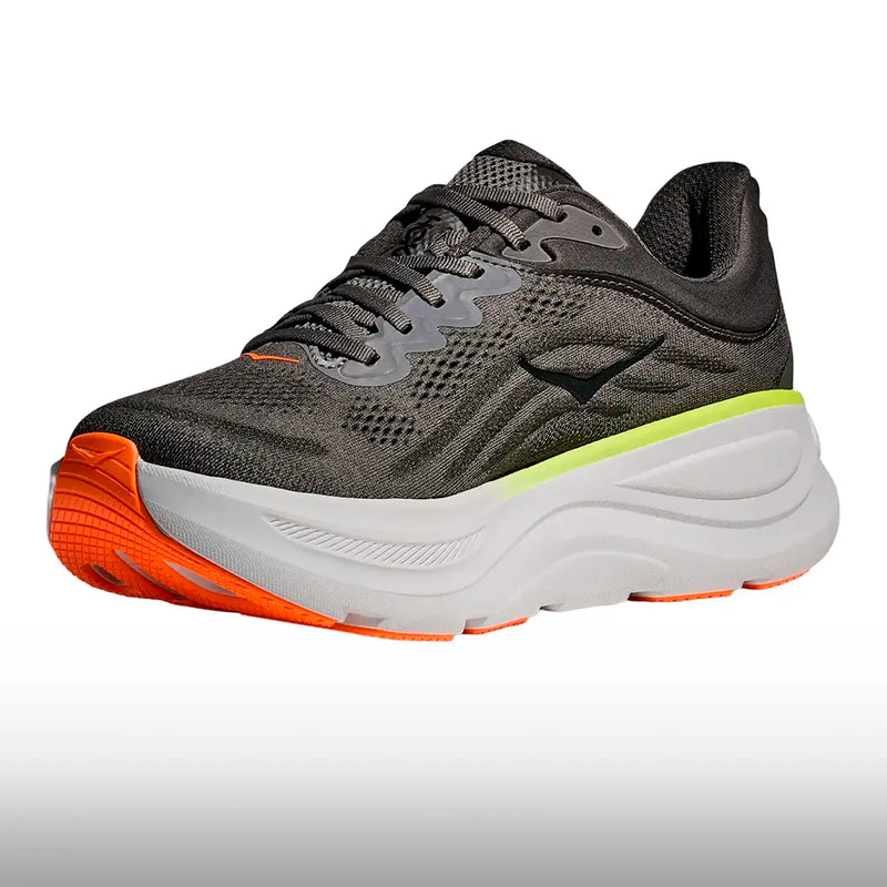 Hoka Bondi 9 Mujer Asphalt Grey Gravel