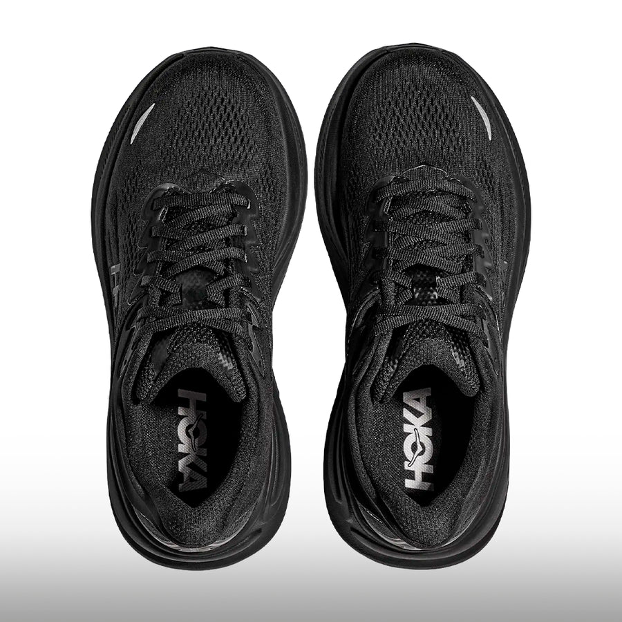 Hoka Bondi 9 Mujer Black Black