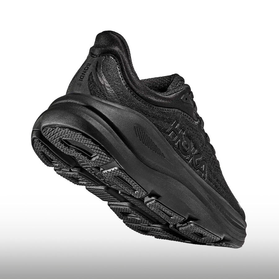 Hoka Bondi 9 Mujer Black Black