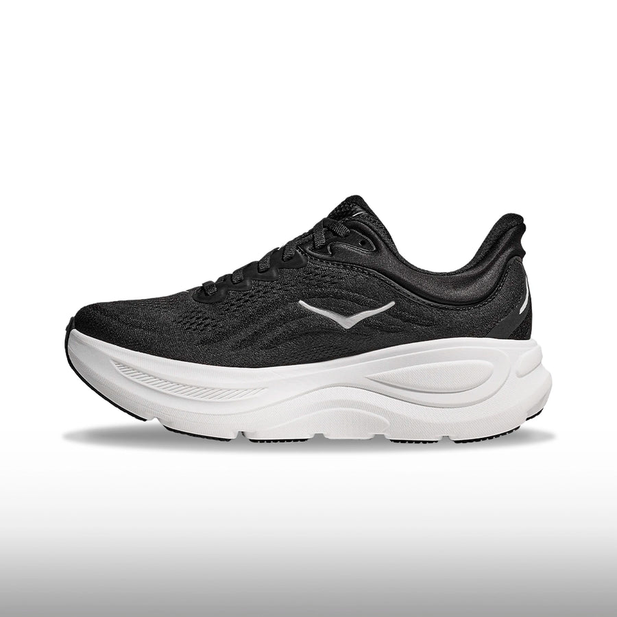 Hoka Bondi 9 Mujer Black White