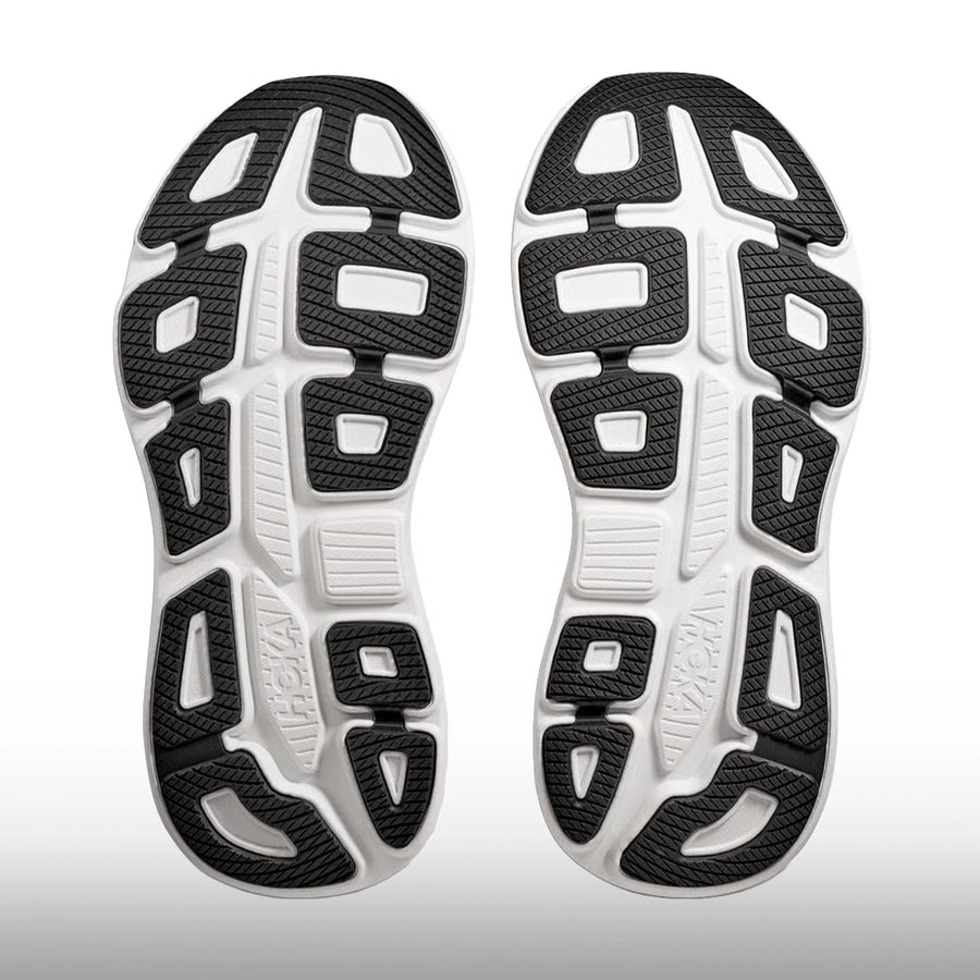 Hoka Bondi 9 Mujer Black White