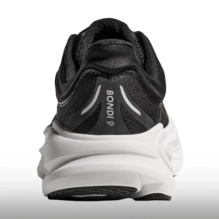 Hoka Bondi 9 Mujer Black White