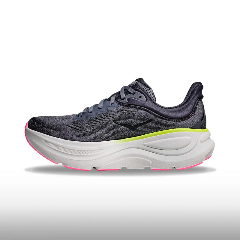Hoka Bondi 9 Mujer Charcoal Grey  Grey Skies