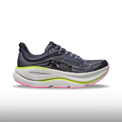Hoka Bondi 9 Mujer Charcoal Grey  Grey Skies