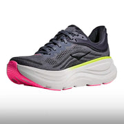 Hoka Bondi 9 Mujer Charcoal Grey  Grey Skies