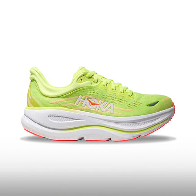 Hoka Bondi 9 Mujer Neon Yuzu Sunlight