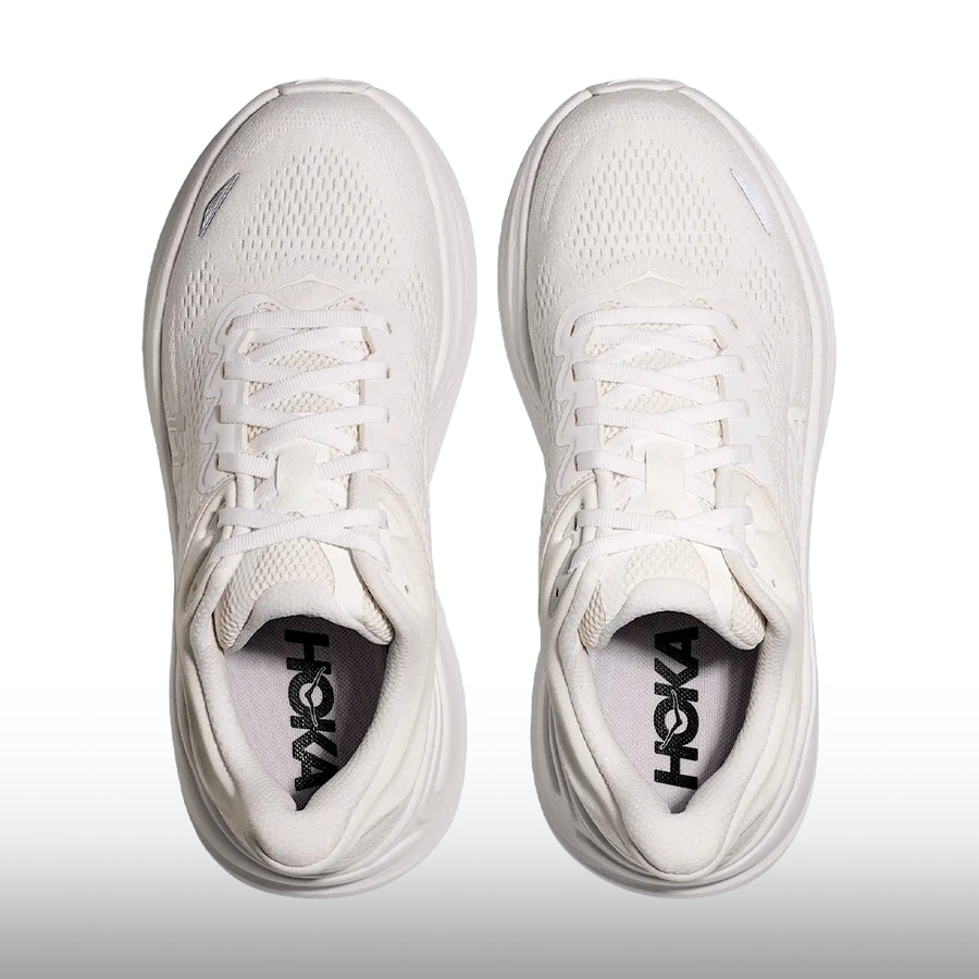 Hoka Bondi 9 Mujer White White