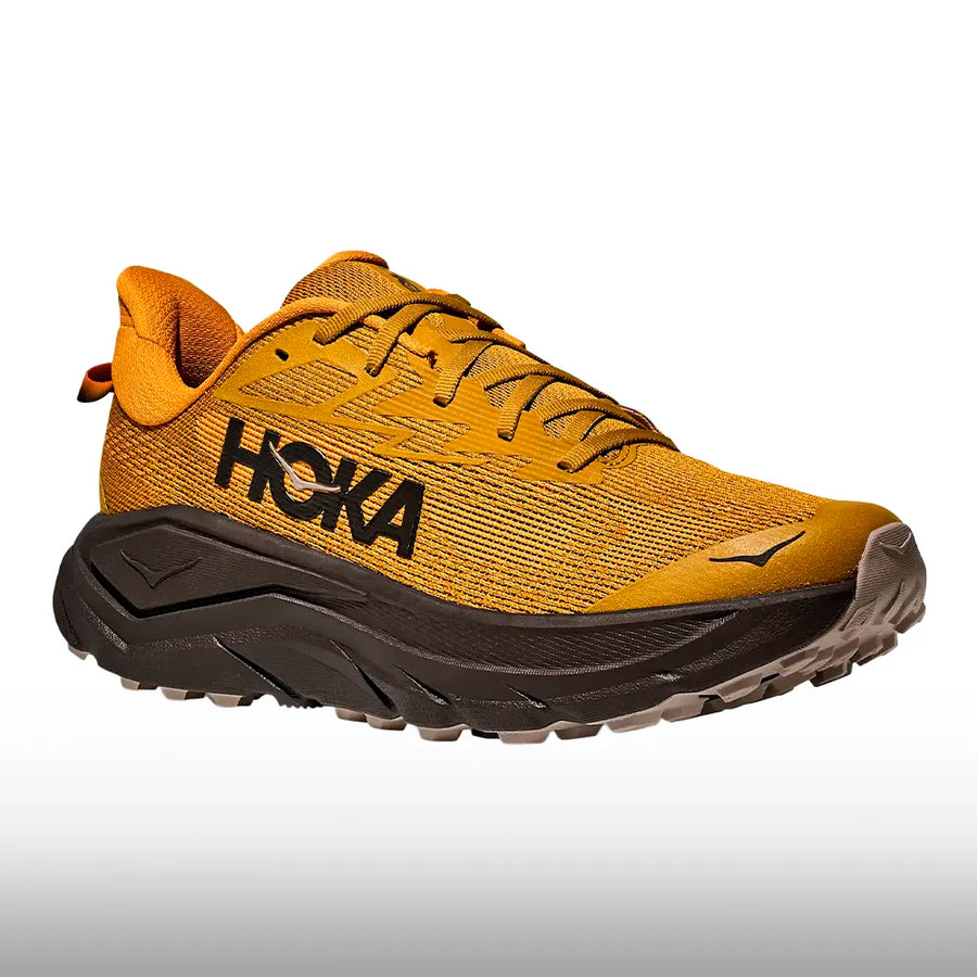 Hoka Challenger 8 Hombre Mustard Seed Black