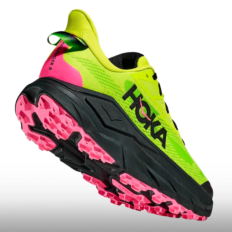Hoka Challenger 8 Hombre Neon Citrus Black