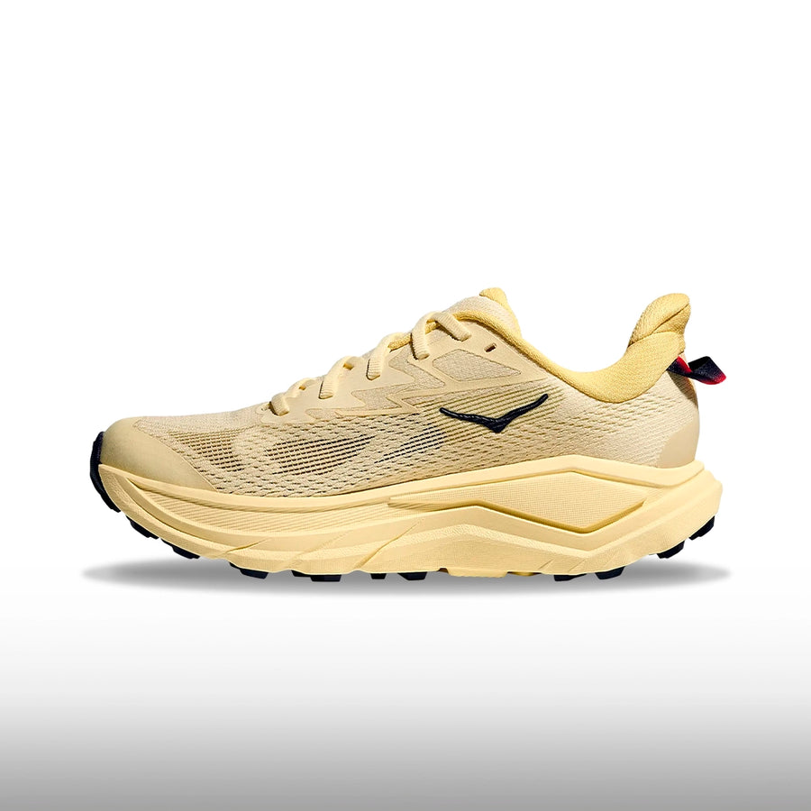 Hoka Challenger 8 Mujer Vintage Yellow Midnight Blue