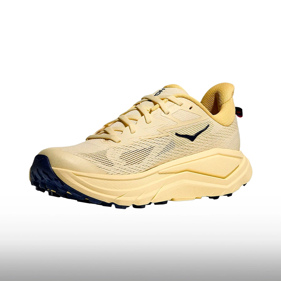 Hoka Challenger 8 Mujer Vintage Yellow Midnight Blue
