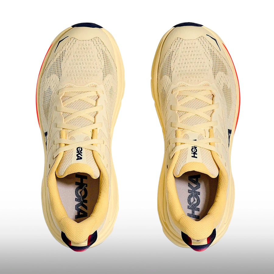 Hoka Challenger 8 Mujer Vintage Yellow Midnight Blue