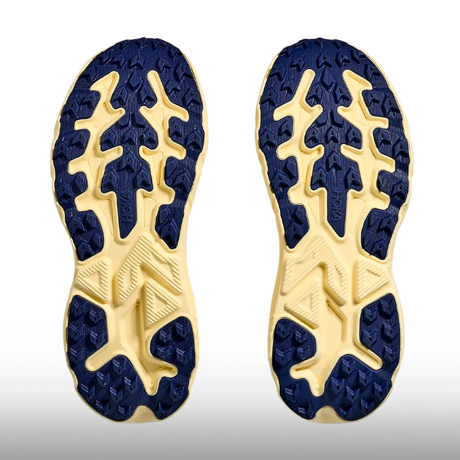 Hoka Challenger 8 Mujer Vintage Yellow Midnight Blue