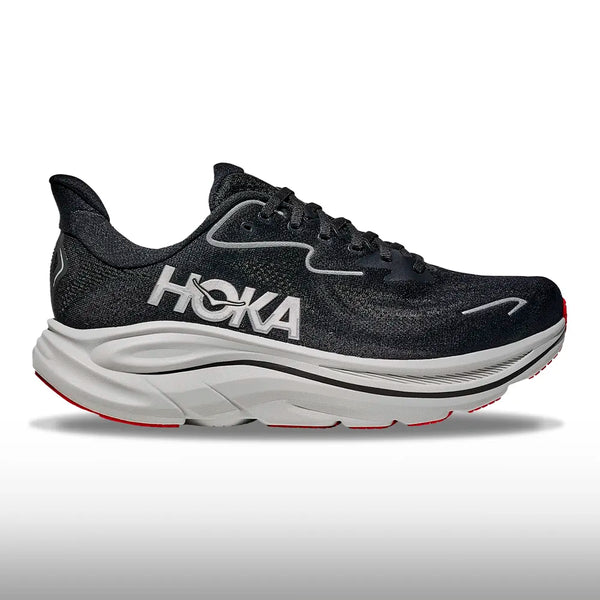 Hoka Clifton 10 Hombre Black Silver