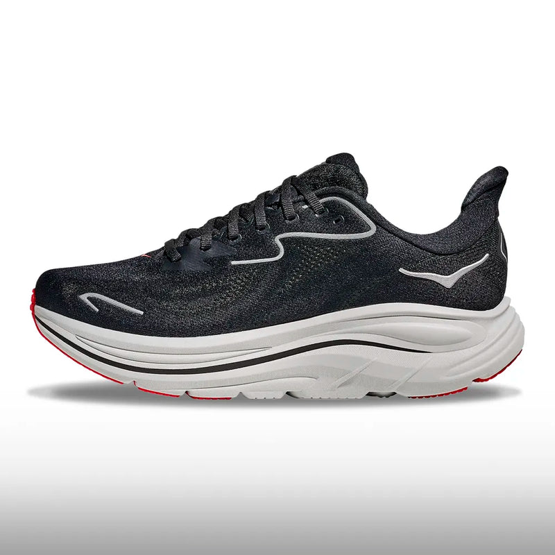 Hoka Clifton 10 Hombre Black Silver