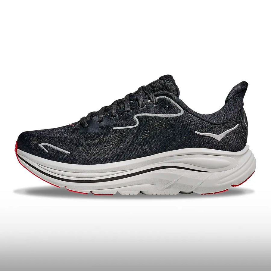 Hoka Clifton 10 Hombre Black Silver