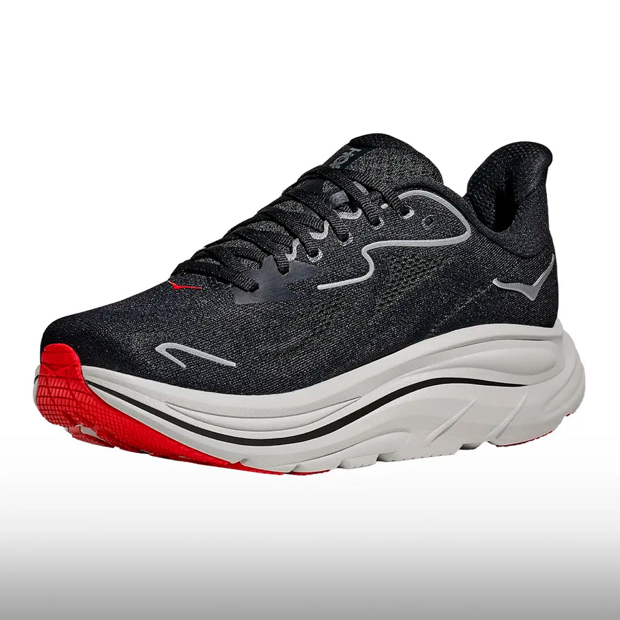 Hoka Clifton 10 Hombre Black Silver