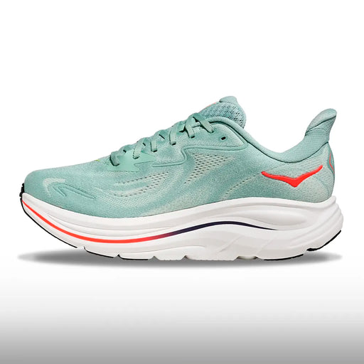Hoka Clifton 10 Hombre Sage Neon Flame