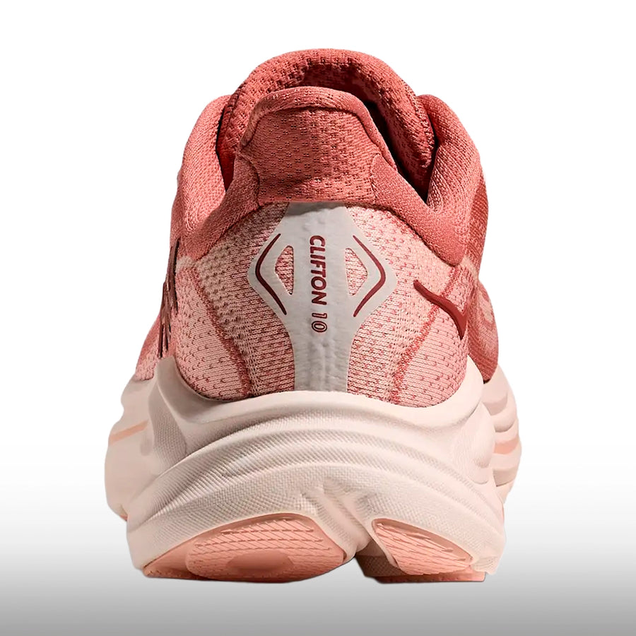 Hoka Clifton 10 Mujer Blush Rose Latte