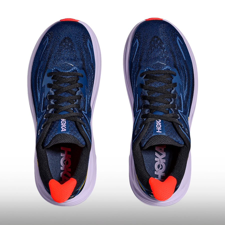 Hoka Clifton 10 Mujer Midnight Blue Starlight Glow
