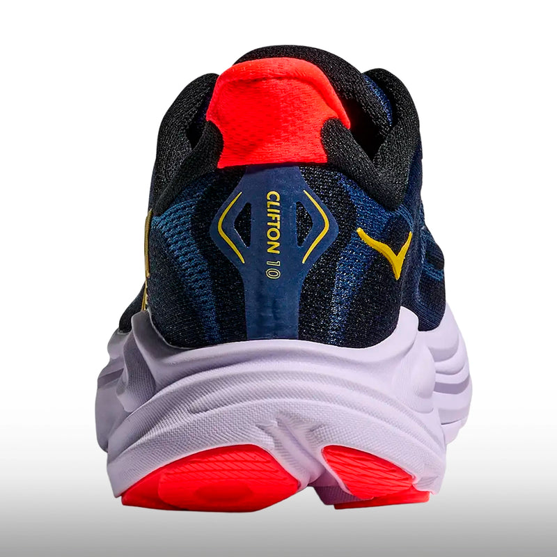 Hoka Clifton 10 Mujer Midnight Blue Starlight Glow