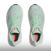 Hoka Clifton 10 Mujer Sea Glass Neon Flame