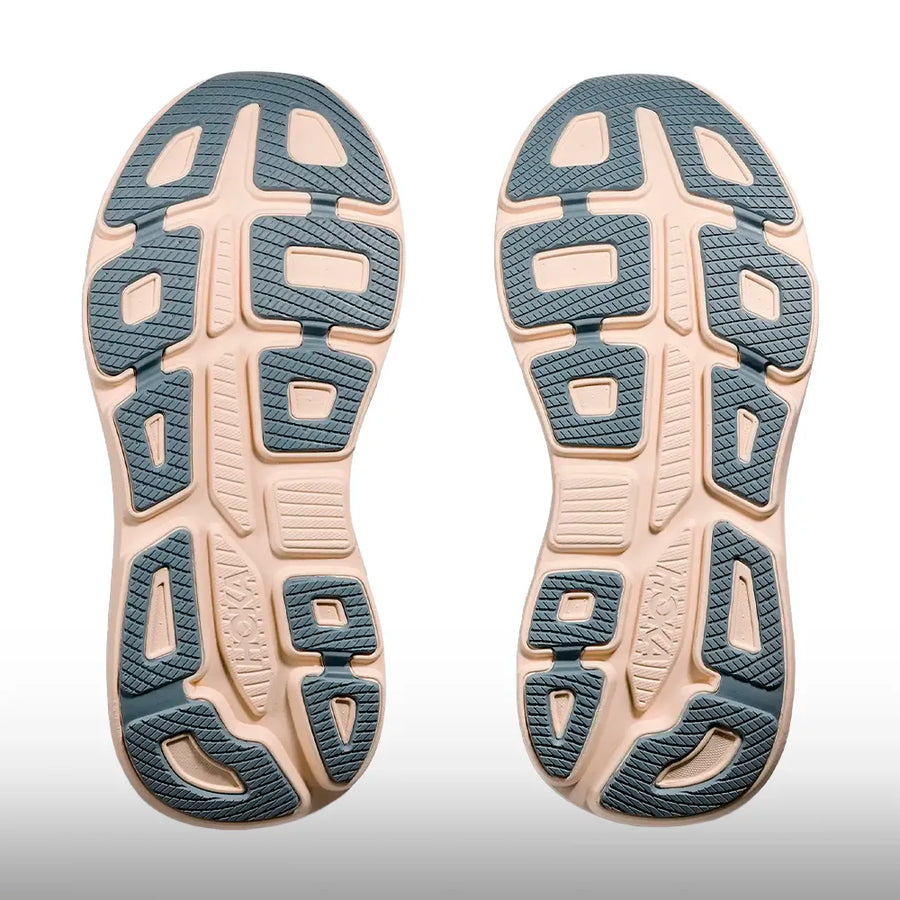 Hoka Clifton 10 Mujer Sea Glass Neon Flame